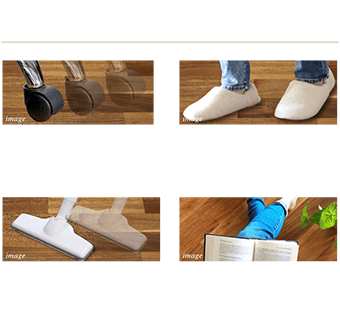 EIDAI（SkismS）-凹み傷に強い「キャスターや車イス、物を落としたときも安心。」耐摩擦「木質の風合いを長く美しく保ちます。」耐擦り傷「固い物をひきずったり、おもちゃ遊びも安心。」抗菌加工「清潔な毎日をサポートします。」